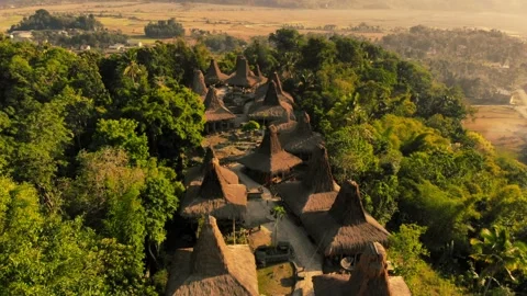 House of Sumba Stock Footage 302958926