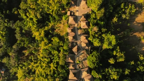 House of Sumba Stock Footage 302963207