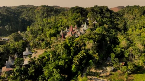 House of Sumba Stock Footage 302983063