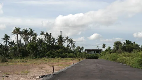 A house surrounded by peaceful environment. Stock Footage 158869075