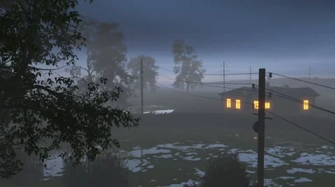 House in the swamp Stock Footage 48845828