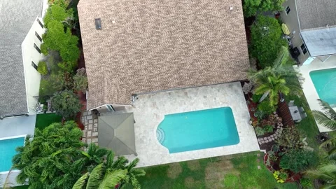 House swimming Pool Stock Footage 288095323