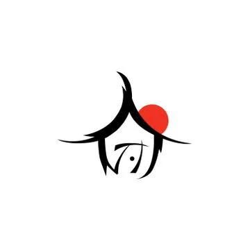 House symbol Illustrazione stock