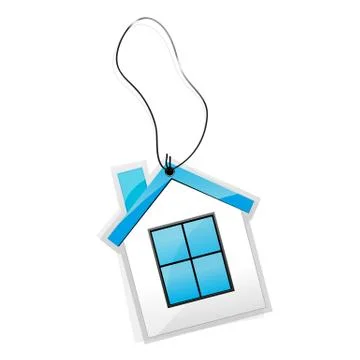 House tag Stock Illustration
