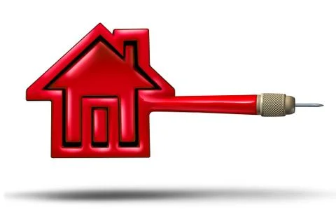 House Target Stock Illustration