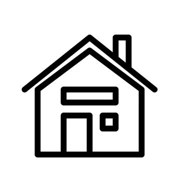 House thin line icon. Stock Illustration