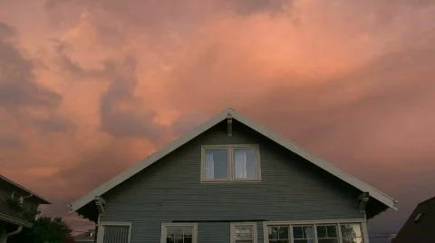 House Time Lapse Series Stock Footage 667280