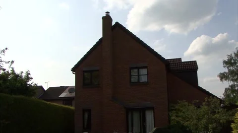 House Time Lapse sunset Video stock 64923620