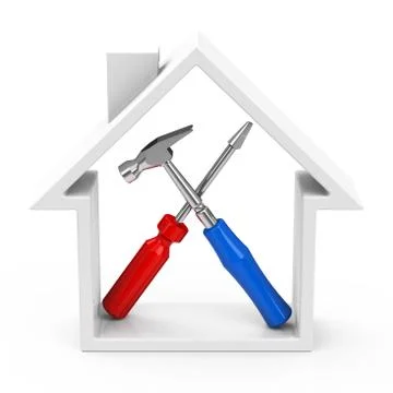 House tools Stock Illustration