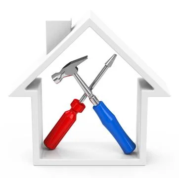 The house tools Stock Illustration