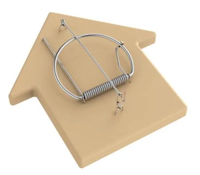 The house trap Stock Illustration