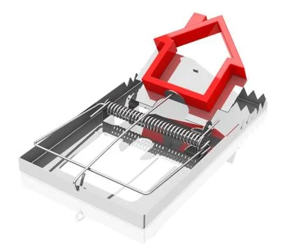 The house trap Stock Illustration