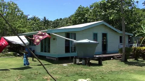 House in the tropics Video stock 63306796