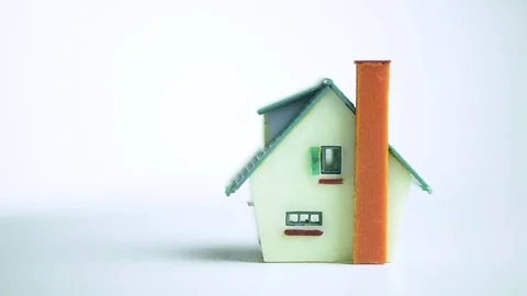 House turning on Stock Footage 81801668