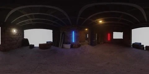 House Under Construction 360 VR. Stock Footage 242394968