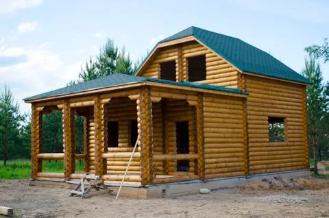 House under construction Stock Photos