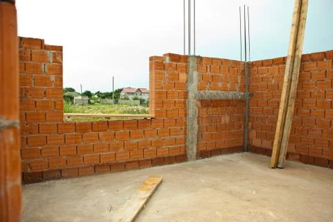 House under construction Stock Photos