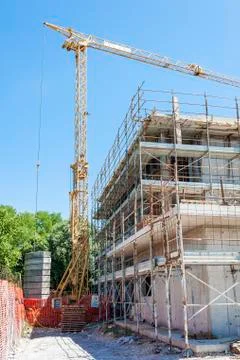 House under construction Stock Photos