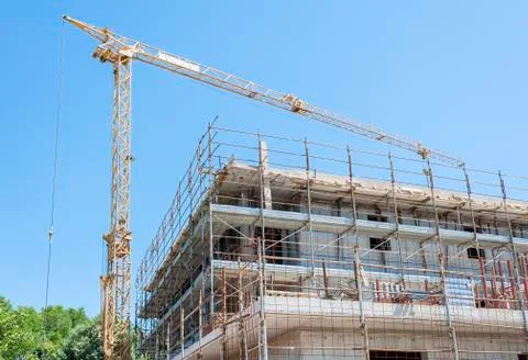 House under construction Stock Photos