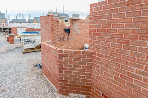 House under construction Stock Photos