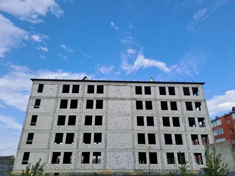 House under construction Stock Photos