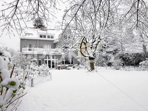 House Under Snow