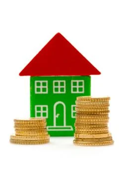 House value rising Stock Photos