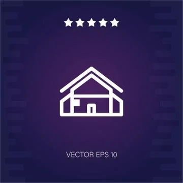 House vector icon Stock Illustration