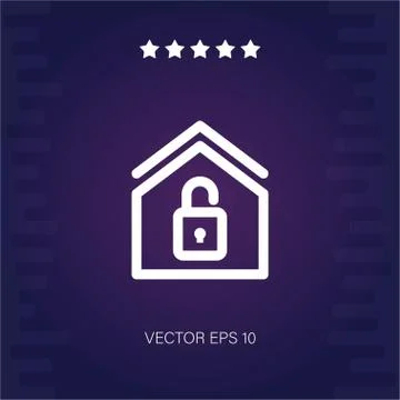 House vector icon Stock Illustration