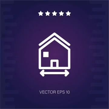 House vector icon Stock Illustration