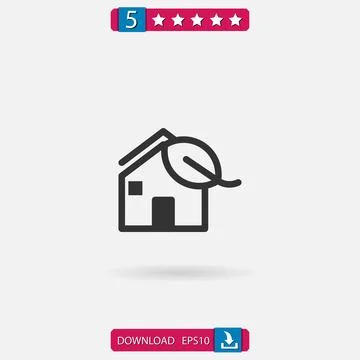 House vector icon Stock Illustration
