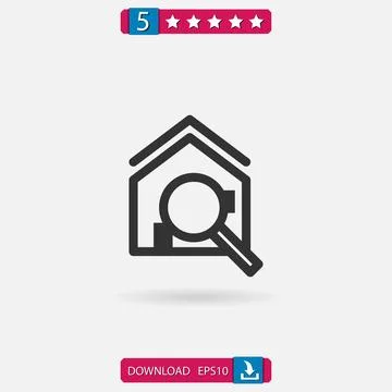 House vector icon Stock Illustration