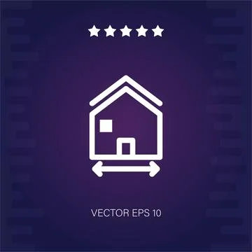 House vector icon Stock Illustration