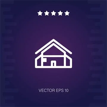 House vector icon Stock Illustration