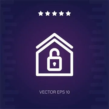 House vector icon Stock Illustration