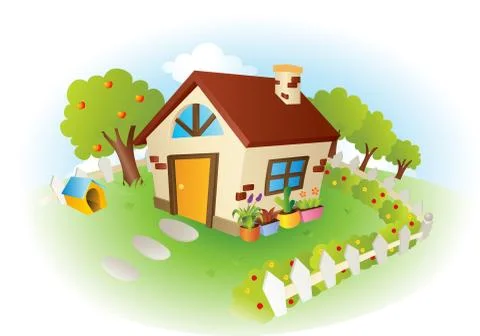 House vector illustration Stock Illustration