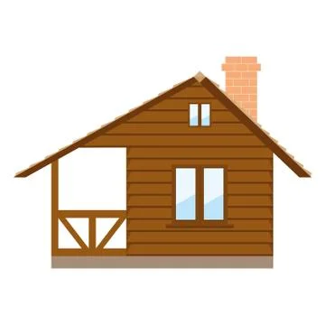 House Vector illustration isolated Stock Illustration