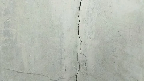 The house wall is cracked Stock Footage 312909111