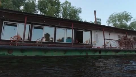 House On The Water Stock Footage 162145629