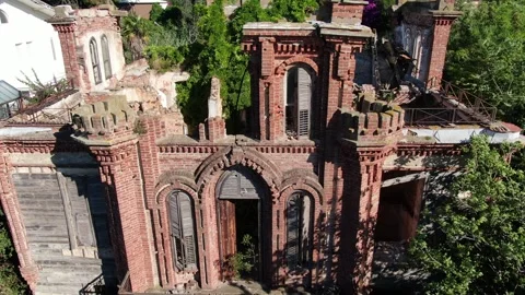 The house where Leon Trotsky lived between 1929 and 1933 in Istanbul Büyükada. Stockbeeldmateriaal 249513828
