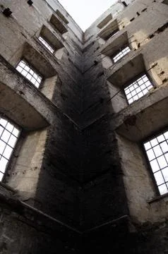 House with windows Stock Photos