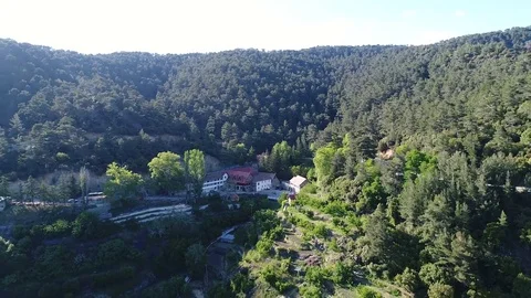 House within greenery Stock Footage 78561618