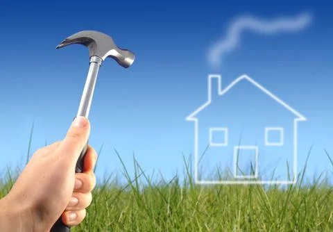 House works. Stock Illustration
