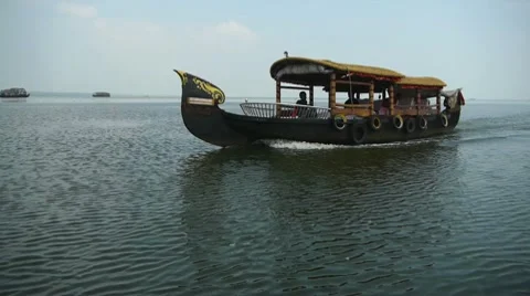 Houseboat Stockbeeldmateriaal 10798515