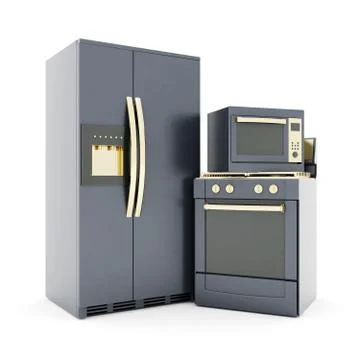 Household appliances Stock Illustration