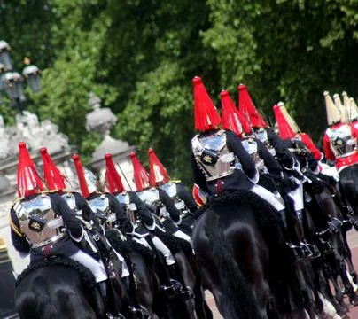 The Household Cavalry Mounted Regiment Stock Photos