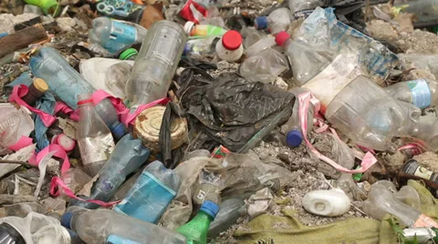 Household Garbage Stock Footage 39766431