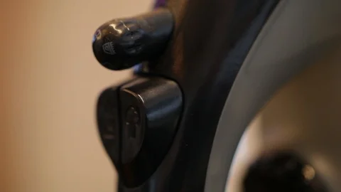 Household Iron Knobs Close-Up Video stock 91556606