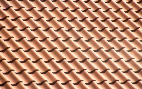Household Sloping Rooftop Stock Photos