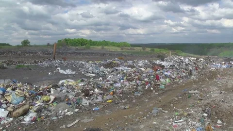 Household waste. ecology. Environment. Stock Footage